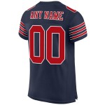 Maglia da football autentica della Marina Militare, personalizzata, rossa e bianca Maglia da football autentica della Marina Militare, personalizzata, rossa e bianca
