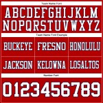 Maglia da football personalizzata autentica bianca e blu navy in rete rossa Maglia da football personalizzata autentica bianca e blu navy in rete rossa