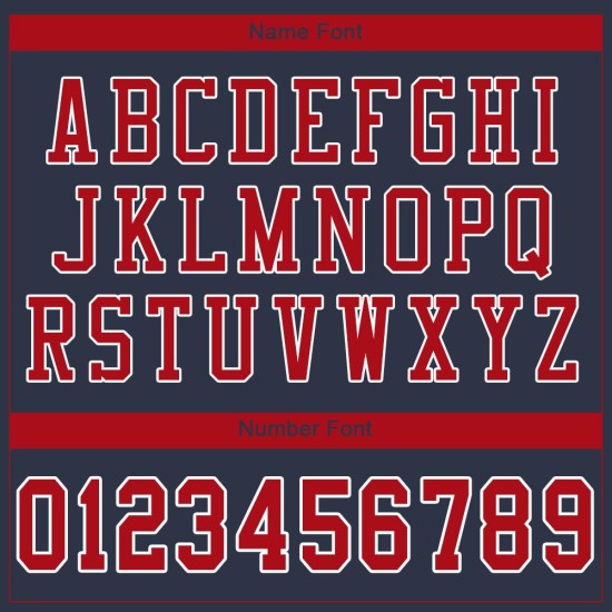 Maglia da football autentica della Marina Militare, personalizzata, rossa e bianca Maglia da football autentica della Marina Militare, personalizzata, rossa e bianca