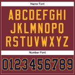 Maglia da football personalizzata autentica in maglia bordeaux blu navy e oro Maglia da football personalizzata autentica in maglia bordeaux blu navy e oro