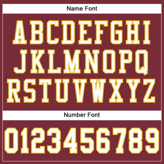 Maglia da calcio bordeaux in maglia bianca e oro personalizzata autentica Maglia da calcio bordeaux in maglia bianca e oro personalizzata autentica
