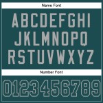 Maglia da calcio a rete autentica verde-grigio mezzanotte verde personalizzato Maglia da calcio a rete autentica verde-grigio mezzanotte verde personalizzato