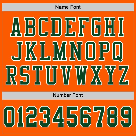 Maglia da calcio verde-bianca autentica arancione personalizzata Maglia da calcio verde-bianca autentica arancione personalizzata