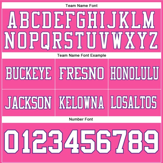 Maglia da football autentica personalizzata in maglia rosa bianco-viola Maglia da football autentica personalizzata in maglia rosa bianco-viola